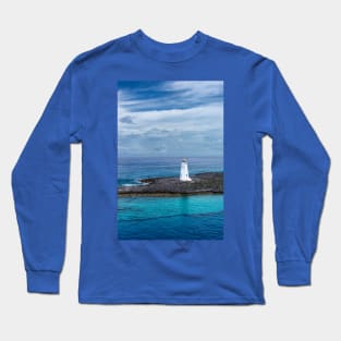 Nassau Harbour Lighthouse Long Sleeve T-Shirt